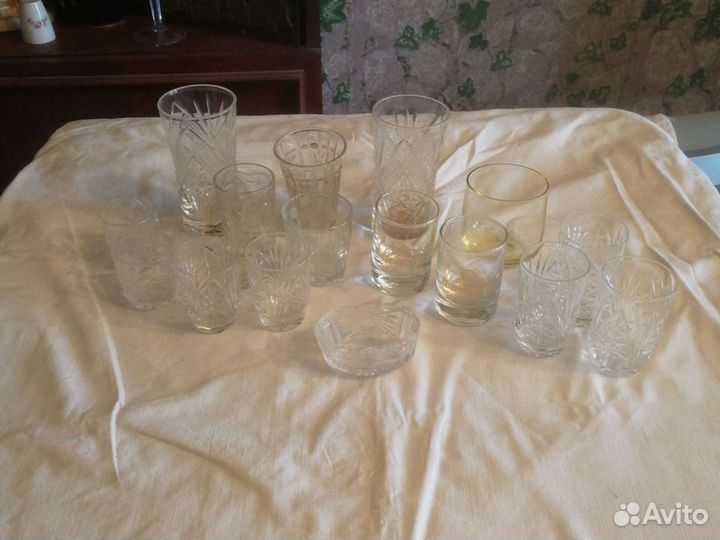 Стаканы и рюмки