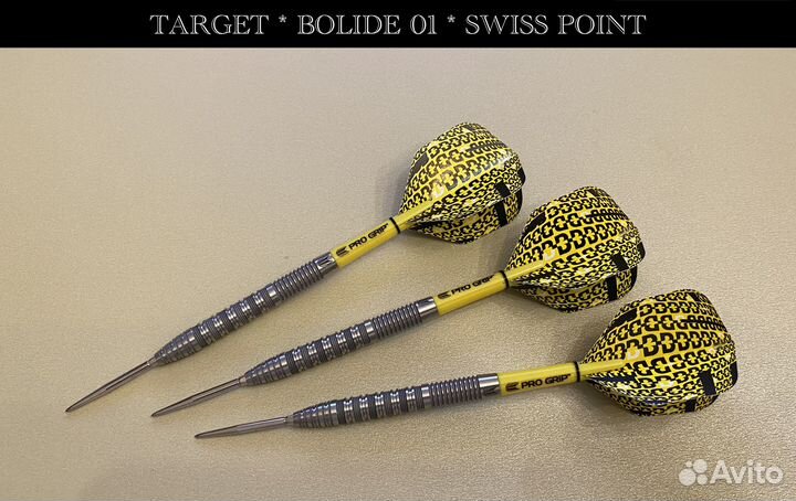 Дротики Target система swiss point Bolide и Sync