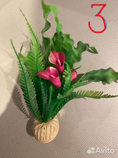 Коралл Искусственные растения в аквариум, интерьер