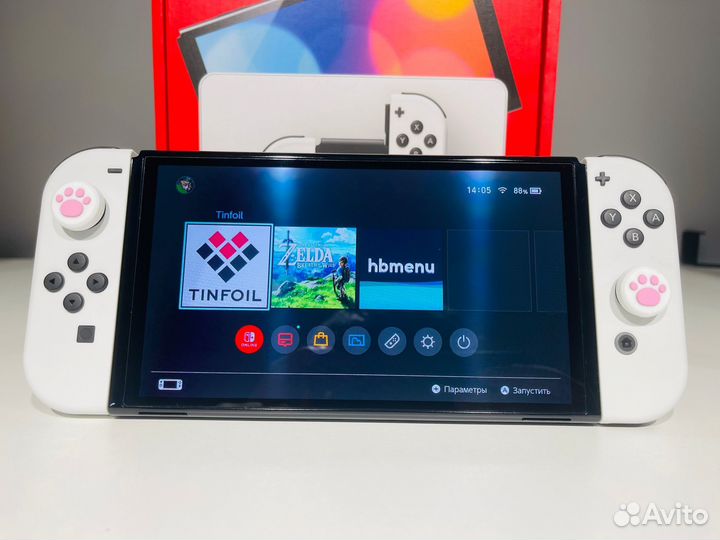 Nintendo Switch Oled + 128gb Прошитый + Zelda