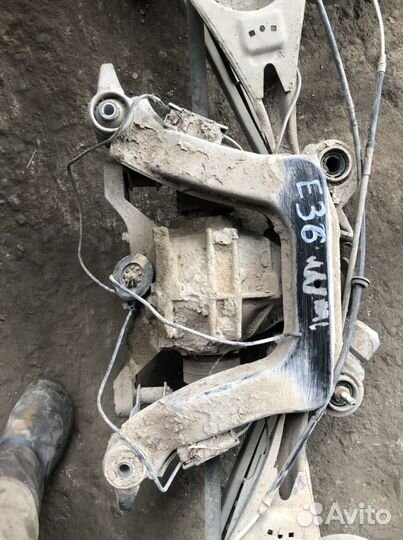 Задняя подвеска в сборе Bmw e36 с редуктором