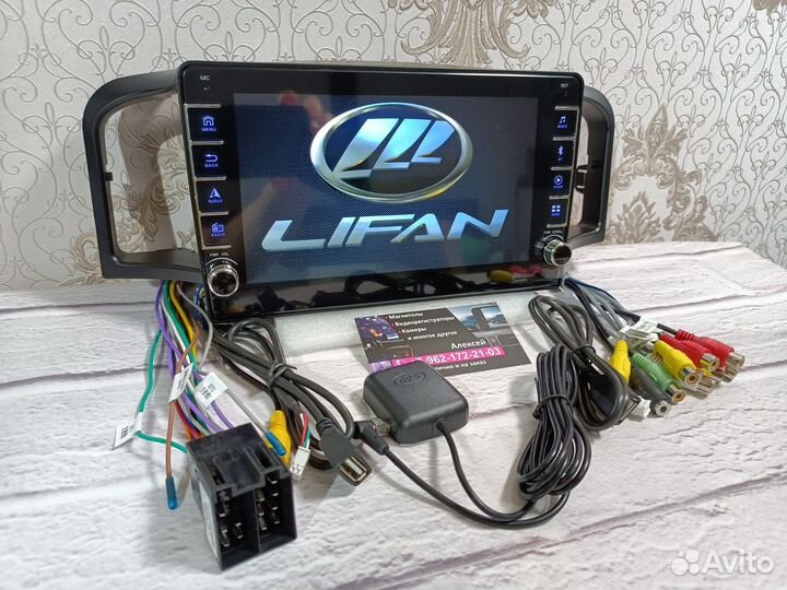 Магнитола Lifan Solano андроид новая