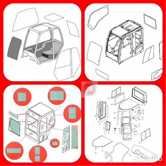 Стекло лобовое (триплекс) 11005775