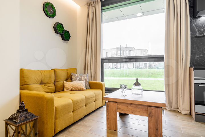 1-к. апартаменты, 46 м², 1/3 эт.