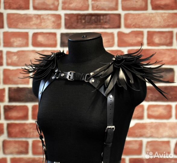 Портупея женская из кожи концертная или на выход