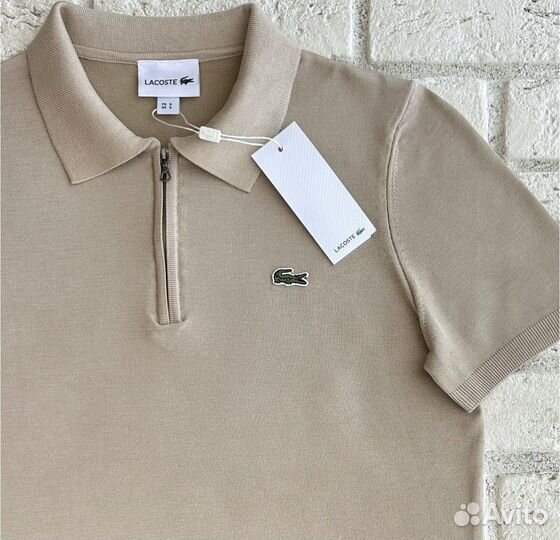 Вязаное поло Lacoste