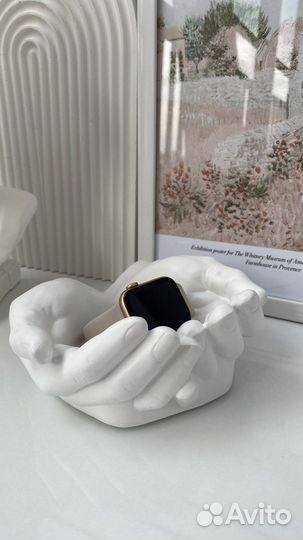 Декор из гипса, ваза, кашпо, подносы