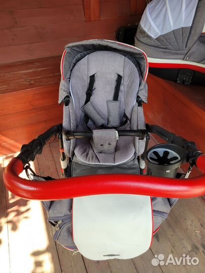 Коляска 3 в 1 Bebe-Mobile Movo