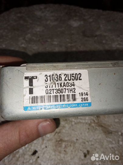 Блок управления АКПП Nissan Cube AZ10 CGA3