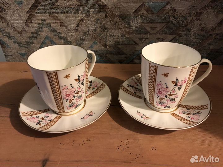 Кофейная пара лфз костяной фарфор