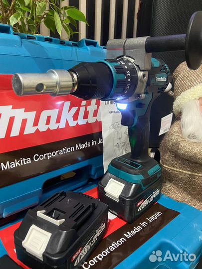 Шуруповерт makita для ледобура безщеточный