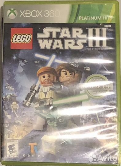 Лего Star Wars The Clone Wars Xbox 360 б/у