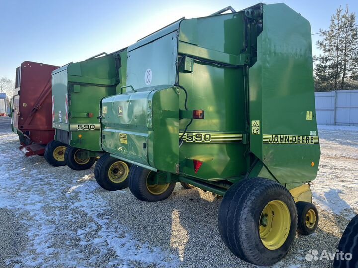 Пресс-подборщик John Deere 590, 2004