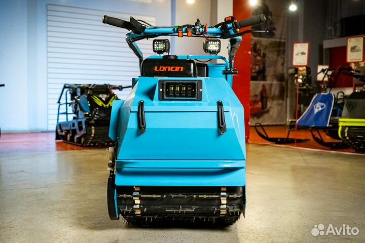 Мотобуксировщик бурлак таежник 15 Л.С