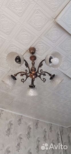 Хрустальная люстра СССР