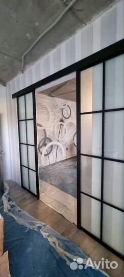 Перегородка дверь купе