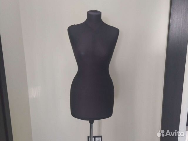 Манекен портновский женский чёрный р. 42-44