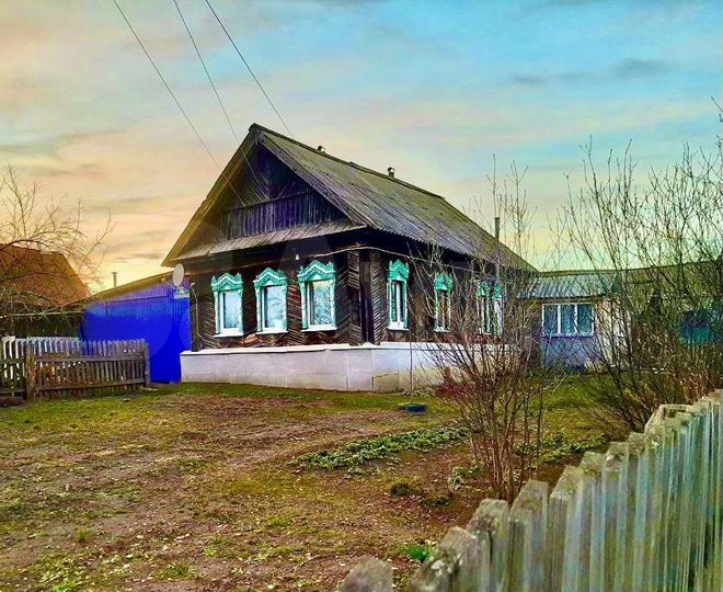 Дом 40,1 м² на участке 6,34 га