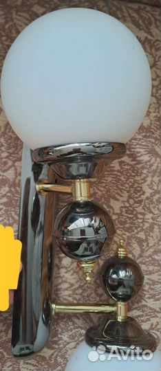 Настенный светильник бра бронза