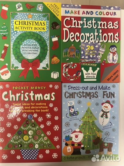 Новогодние детские книги на английском языке