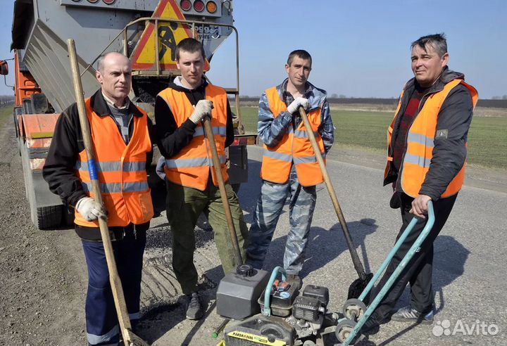 Рабочий по строительству дорог. без опыта