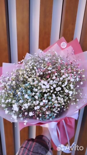 Букет из гипсофилы