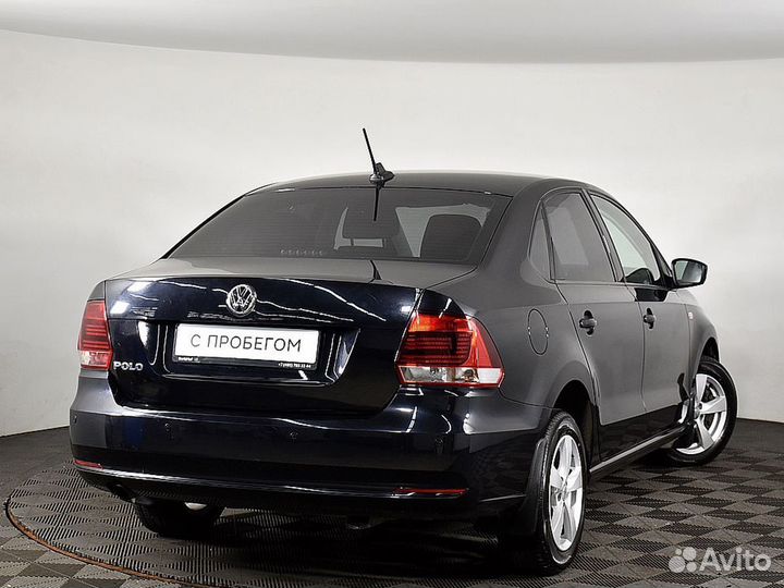 Volkswagen Polo 1.6 AT, 2018, 109 200 км