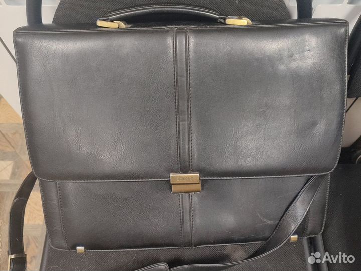 Мужской кожаный портфель Италия Болинни