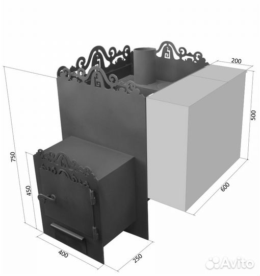 Банная печка