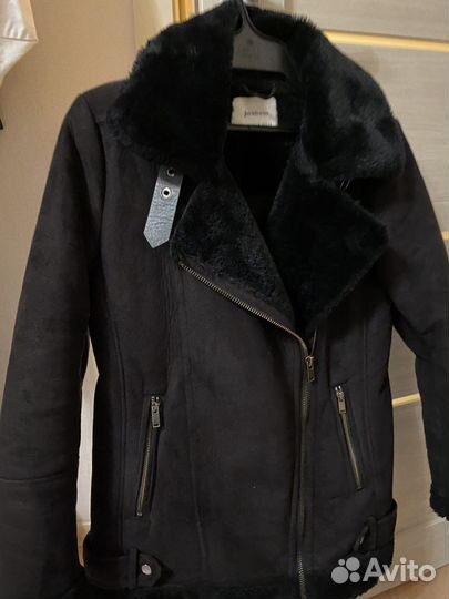 Дубленка stradivarius