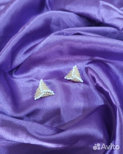 Серьги ручная работа