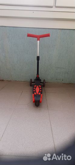 Самокат детский трехколесный бу