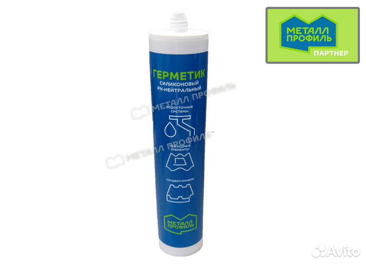 Герметик бесцветный Металл Профиль (силиконовый)
