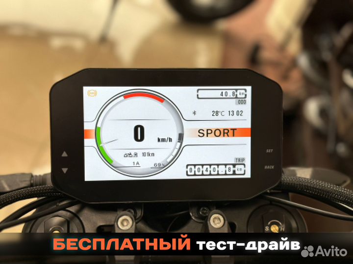 Электромотоцикл Alrendo TS Bravo