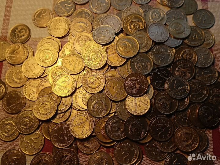 1,2,3,5,10,15,20 копеек СССР 1924-1957г.г