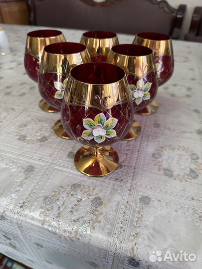 Бокалы для вина богемия