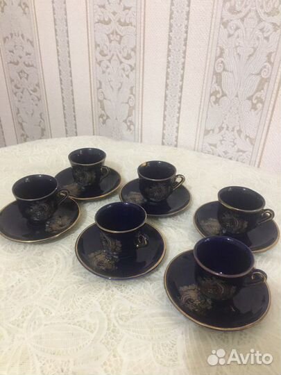 Сервиз кофейный как новый