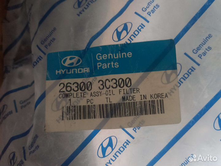 Корпус масляного фильтра Hyuindai ix55 новый