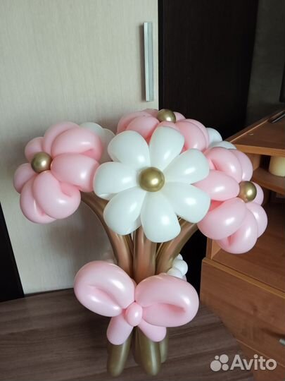 Цветы, букеты, фигуры из воздушных шаров