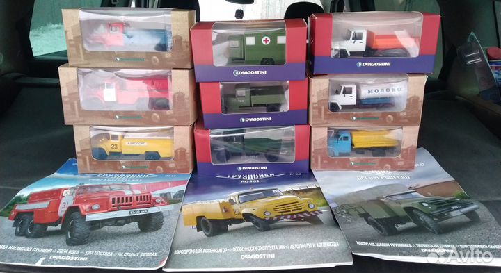 Автолегенды СССР, грузовики серия-2 от деагост опт