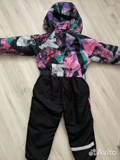 Зимний комбинезон для девочки 98