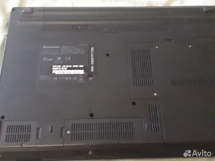 Ноутбук lenovo SL 510