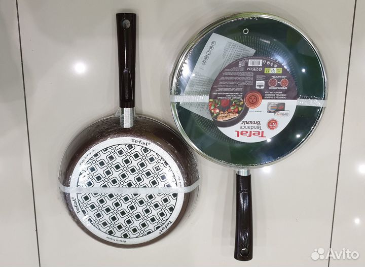 Сковорода Tefal Brownie 26 см, с крышкой