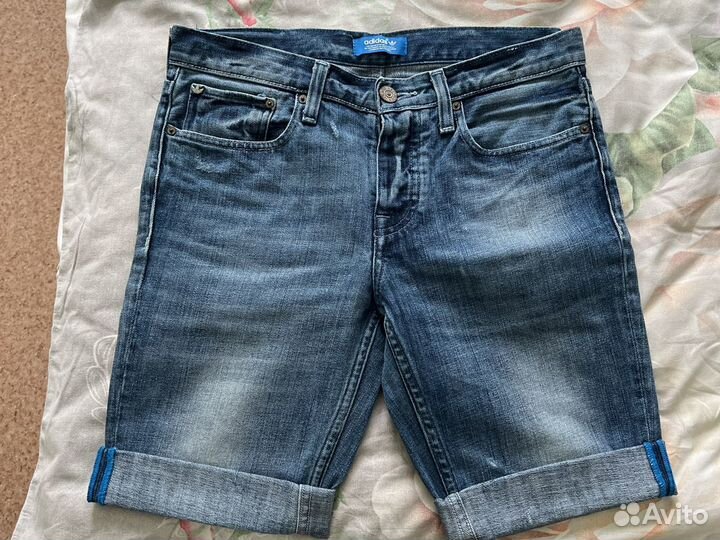 Джинсовые шорты adidas