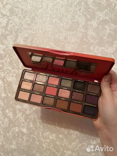 Палетка теней Too Faced Sweet Peach