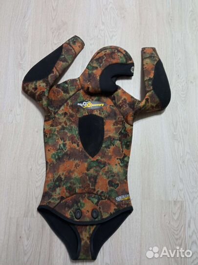 Гидрокостюм 9 мм, размер 46 xs, аквадискавери