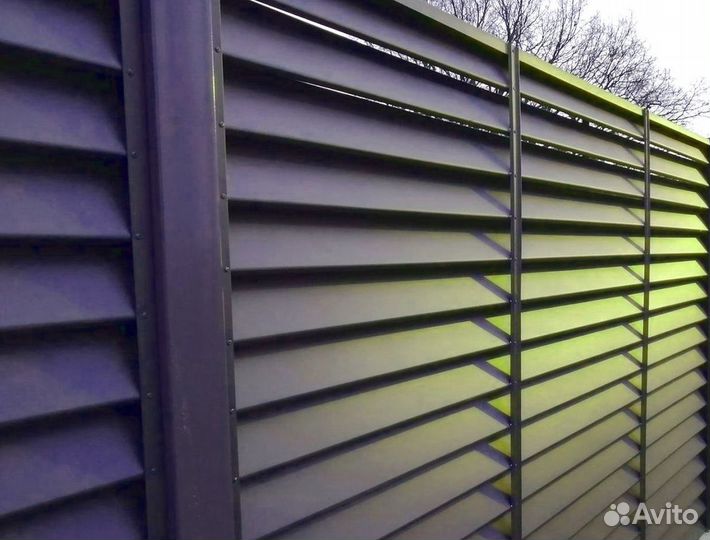 Заборы жалюзи с доставкой