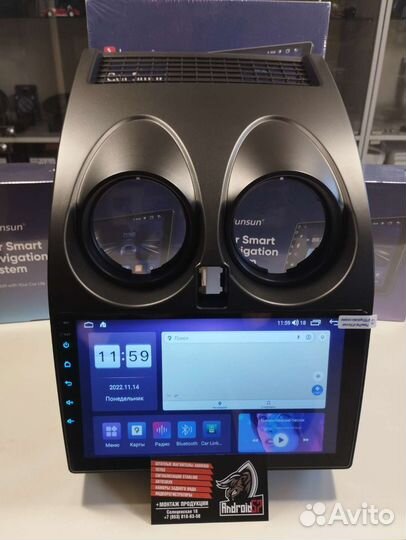 Магнитола Nissan Qashqai 2006-2013 2gb 32gb