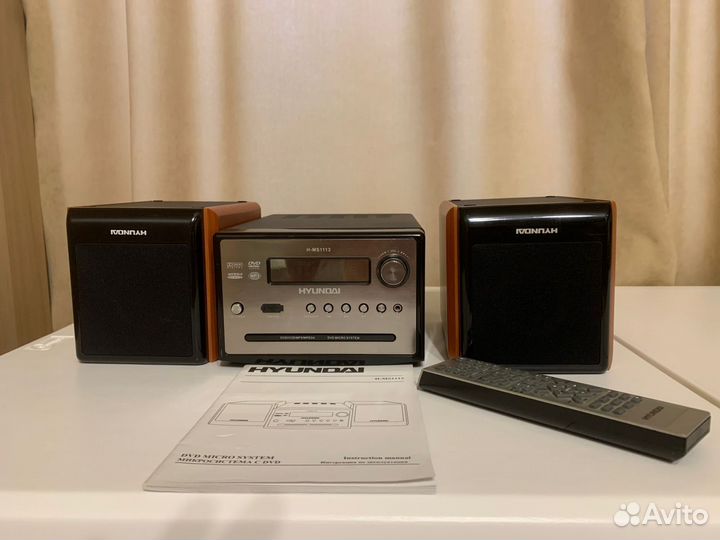 Микросистема с DVD Hyundai H-MS1113