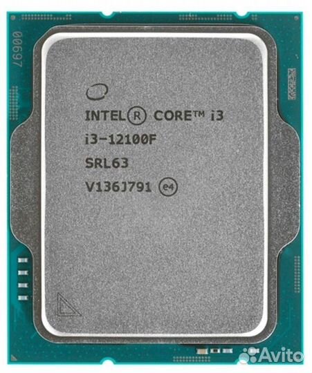Процессор Intel Core i3-12100F OEM новый